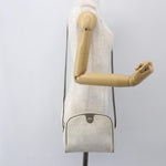 Christian Dior Vintage Honeycomb Shoulder Bag Canvas and Leather - image 13