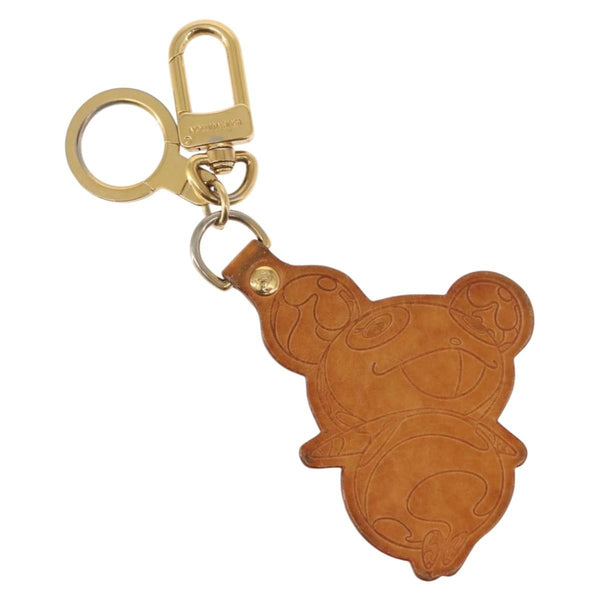Louis Vuitton Murakami Panda Bag Charm and Keychain Vachetta Leather - image 1