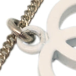 Chanel Vintage CC Pendant Long Necklace Metal - image 4