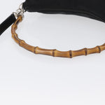 Gucci Vintage Bamboo Shoulder Bag Nylon - image 7