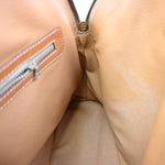 Celine Vintage Macadam Handbag Canvas and Leather - image 14
