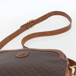 Celine Vintage Macadam Shoulder Bag Canvas and Leather - image 18