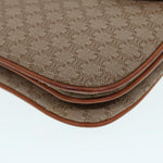 Celine Vintage Macadam Shoulder Bag Canvas and Leather - image 9