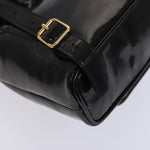 Gucci Vintage Bamboo Backpack Patent Mini - image 8