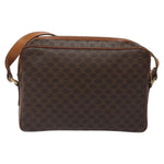 Celine Vintage Macadam Shoulder Bag Canvas and Leather - image 2