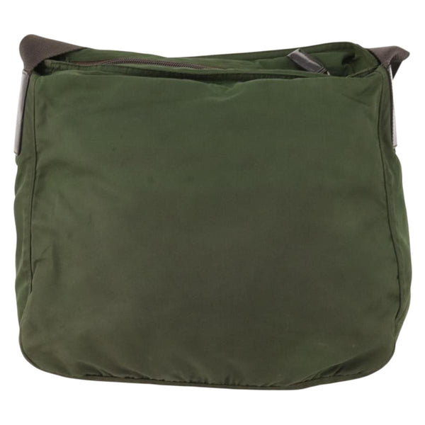 Prada Zip Top Messenger Bag Tessuto Large