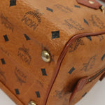 MCM Visetos Handbag Canvas and Leather - image 10