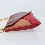 Chloe Envelope Wallet on Chain Leather Small - image 4