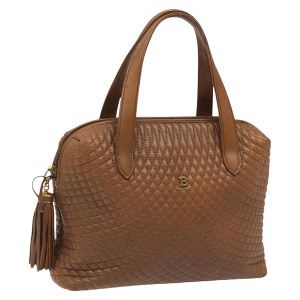 Bally Vintage Handbag Quilted Leather - image 1
