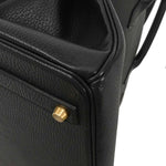 Hermes Birkin Handbag Black Ardennes with Gold Hardware 40 - image 8