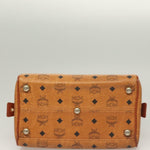 MCM Visetos Handbag Canvas and Leather - image 15