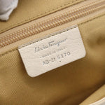 Salvatore Ferragamo Gancini handbag Leather - image 6