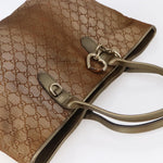 Gucci Heart Bit Open Tote GG Canvas with Leather Large - image 18
