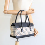Burberry Nova Check Handbag Nova Check Canvas and leather - image 12