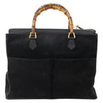 Gucci Bamboo tote bag Suede - image 19