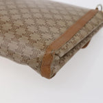 Celine Vintage Macadam Shoulder Bag Canvas and Leather - image 11