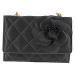 Chanel Vintage Camellia Flap Bag Satin Mini - image 19
