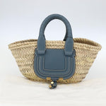 Chloe Marcie Basket Bag Raffia Mini - image 13
