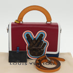 Louis Vuitton Twist Top Handle Bag Limited Edition Peace Love Epi and Monogram Canvas MM - image 14