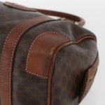 Celine Vintage Macadam Handbag Canvas and Leather - image 8