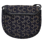 Celine C Sulky Shoulder bag Canvas and Leather - image 2