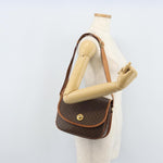 Celine Vintage Macadam Shoulder Bag Canvas and Leather - image 14