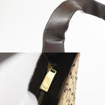 Celine Vintage Macadam Shoulder Bag Canvas Medium - image 10
