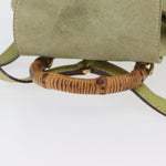 Gucci Gucci bamboo backpack daim mini - image 7