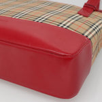 Burberry Nova Check Tote Canvas and Leather - image 8