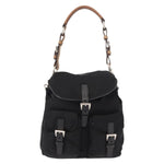 Prada Double Pocket Drawstring Shoulder Bag Tessuto - image 1