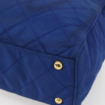 Prada Chain Shoulder Bag Quilted Tessuto Large - image 9