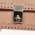 Valentino Garavani Turnlock Chain Shoulder Bag Suede - image 13