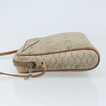 Christian Dior Vintage Honeycomb Shoulder Bag Canvas and Leather - image 4