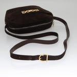 Salvatore Ferragamo Gancini Shoulder Bag Suede - image 7