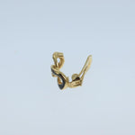 Christian Dior CD Tribales Drop Clip On Earrings Dior Métal - image 6