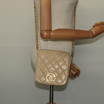 Chanel Vintage CC Chain Flap Bag Quilted Lambskin Mini - image 13