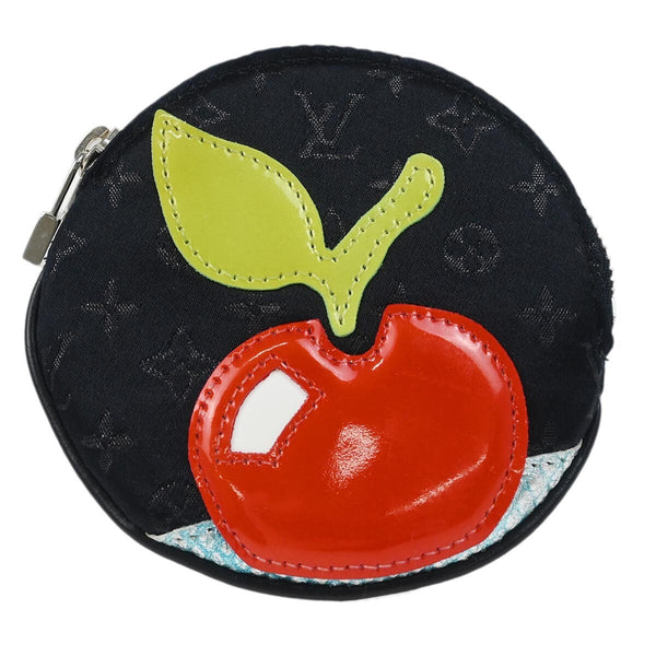 Louis Vuitton Round Coin Purse Limited Edition Monogram Silk - image 1