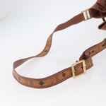 MCM Visetos Shoulder bag Canvas and Leather - image 8