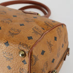 MCM Visetos logogramme Handbag Canvas and Leather - image 11