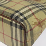 Burberry Top Handle Tote Haymarket Coated Canvas Medium - image 9