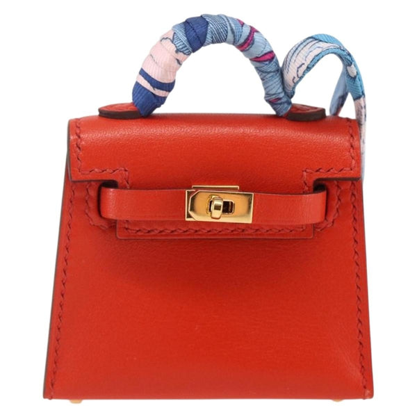 Hermes Kelly Twilly Bag Charm Leather - image 1