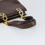 Salvatore Ferragamo Gancini handbag Leather - image 7