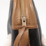 Christian Dior Vintage Honeycomb Shoulder Bag Canvas and Leather - image 17