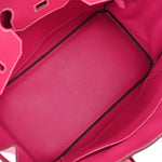Hermes Birkin Handbag Pink Epsom with Palladium Hardware 35 - image 4