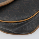 Christian Dior Vintage Honeycomb Flap Crossbody Bag Coated Canvas - image 8