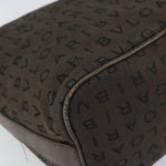 Bvlgari Logomania Shoulder Bag Canvas with Leather - image 10