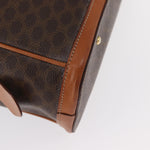 Celine Vintage Macadam Handbag Canvas and Leather - image 12