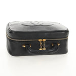 Chanel Vintage Timeless Zip Around Vanity Case Caviar Small - image 7