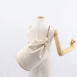 Hermes Polochon Mimile Drawstring Backpal Canvas - image 12