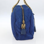 Prada Chain Shoulder Bag Quilted Tessuto Large - image 3